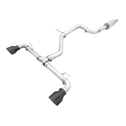 AWE Tuning Track Edition Exhaust with Diamond Black Tips - 2022-2024 Volkswagen MK8 GTI - STREETUNED