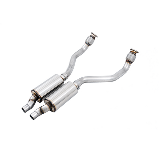 AWE Tuning Audi B8 4.2L Resonated Downpipes for RS5 - STREETUNED