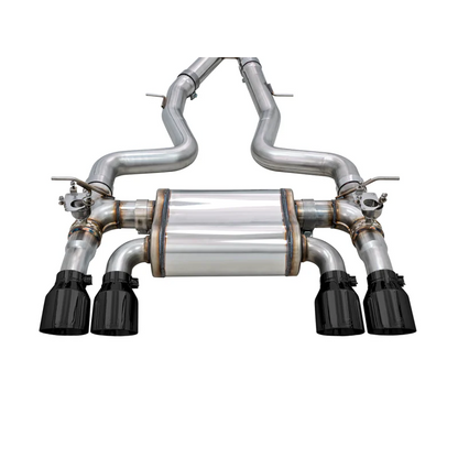 AWE Tuning SwitchPath Catback Exhaust With Diamond Black Tips - BMW 2015-2020 F8X M3/M4 - STREETUNED
