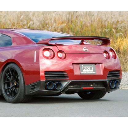 HKS Racing Muffler Exhaust w/ Silencer - 2009-2018 Nissan R35 GT-R