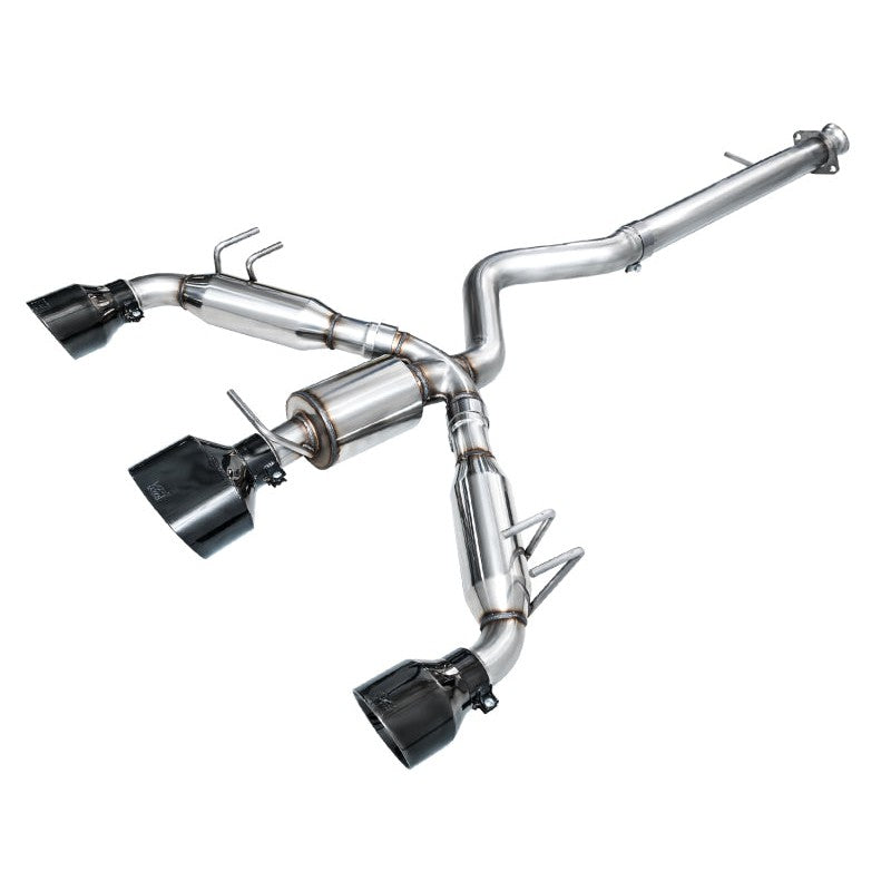 AWE Tuning Track Edition Exhaust with Diamond Black Tips - 2023-2024 Toyota GR Corolla - STREETUNED