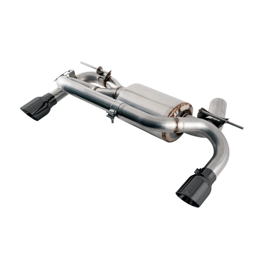 AWE Tuning BMW F3X 335i/435i Touring Edition Axle-Back Exhaust - Diamond Black Tips (90mm) - STREETUNED