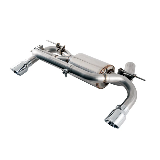 AWE Tuning Touring Edition Axle-Back Exhaust With Chrome Silver Tips (102mm) - 2016-2020 BMW F30 340i/440i - STREETUNED