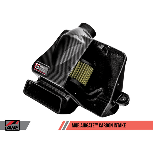 AWE Tuning Audi / Volkswagen MQB 1.8T/2.0T/Golf R Carbon Fiber AirGate Intake w/o Lid - STREETUNED