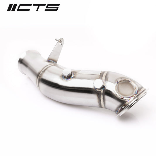 CTS Turbo Catless 4″ Downpipe - 2013-2016 BMW 335i/435i N55 (Electric Wastegate) - STREETUNED