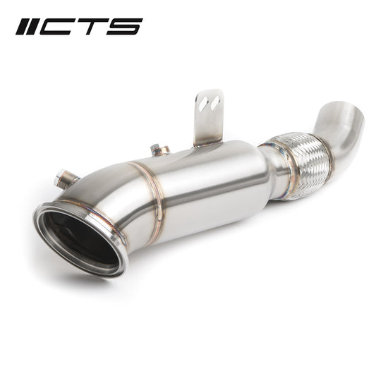 CTS Turbo 4.5" Catless Downpipe - 2020+ Toyota GR Supra - STREETUNED