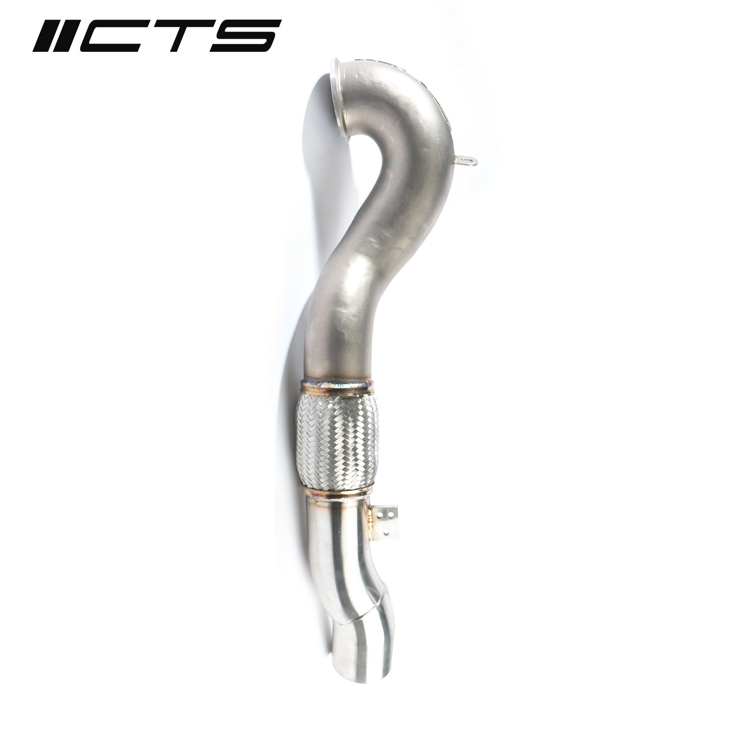 CTS Turbo Single High-Flow Catted Downpipe - 2018+ Audi 8V/8Y RS3/Audi 8S TTRS 2.5T EVO - STREETUNED