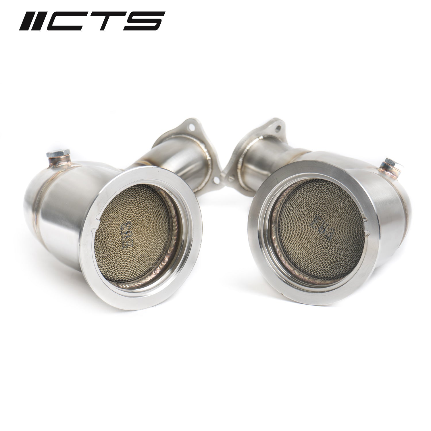 CTS Turbo High-Flow Catted Downpipe - 2018+ Audi B9 RS5 - STREETUNED