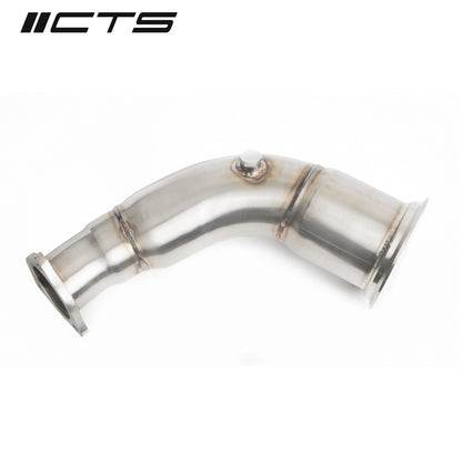 CTS Turbo High-Flow Catted Downpipe - 2018+ Audi B9 RS5 - STREETUNED