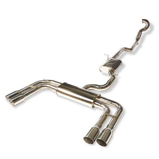 CTS Turbo Turboback Exhaust - 2015-2020 Volkswagen MK7/7.5 Golf R - STREETUNED