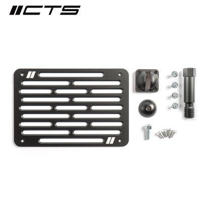 CTS Turbo License Plate Relocate Kit - 2018+ Audi 8V/8Y RS3/Audi 8S TTRS 2.5T EVO - STREETUNED