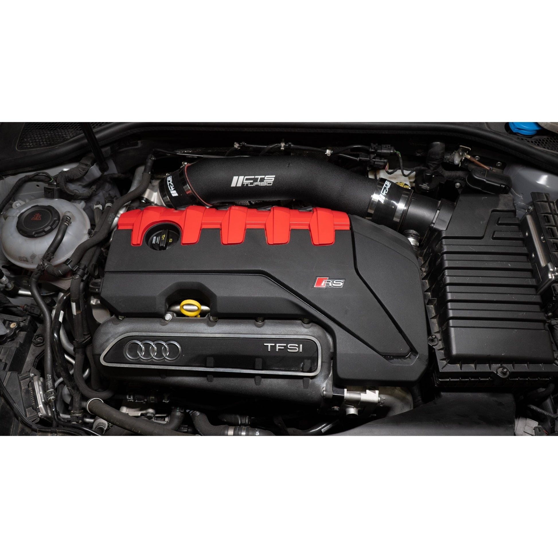 CTS Turbo Air Intake Pipe - 2018+ Audi 8V/8Y RS3/Audi 8S TTRS 2.5T EVO 4″ (Factory Airbox To 4″ Inlet) - STREETUNED