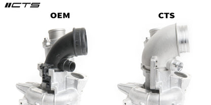 CTS Turbo High-Flow Turbo Inlet Pipe - 2015+ Volkswagen/Audi 1.8T/2.0T MQB Gen3 - STREETUNED