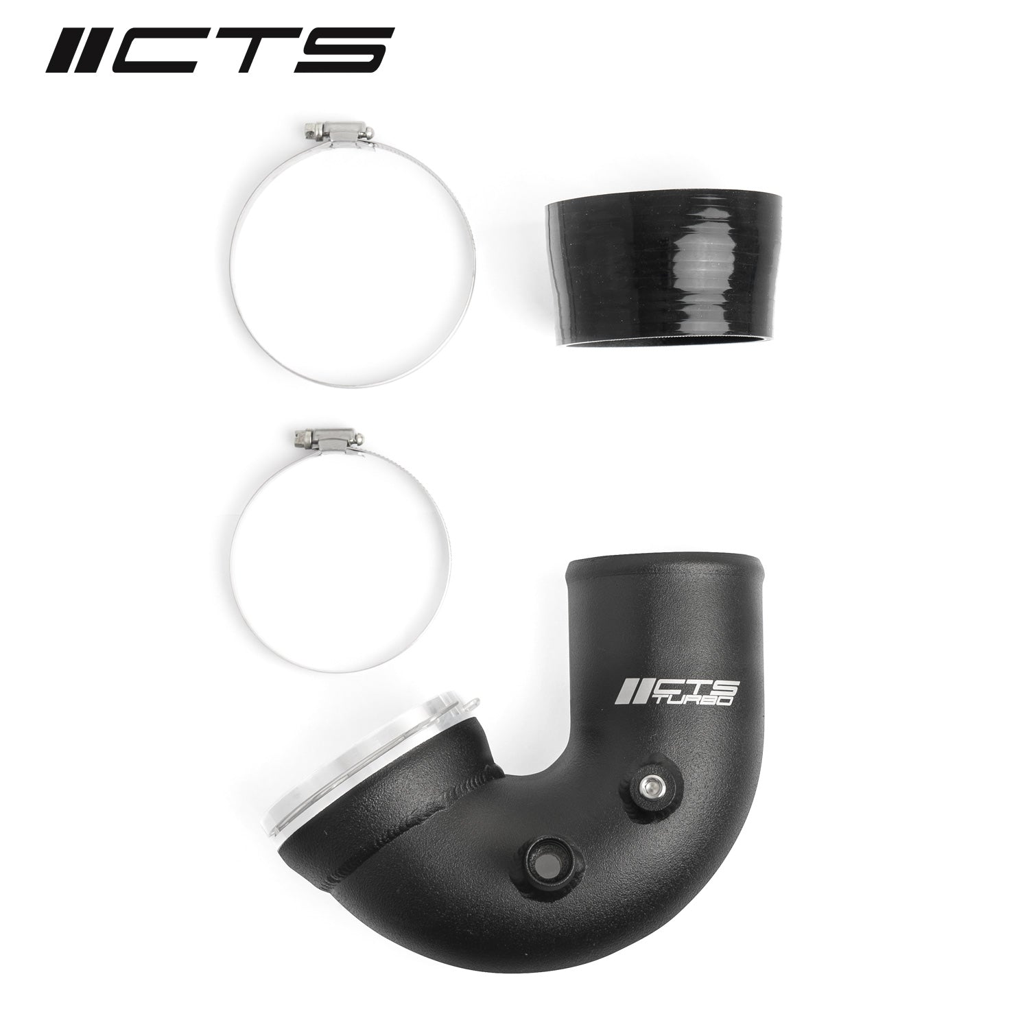 CTS Turbo J-Pipe Throttle Body Pipe - 2015-2020 BMW F80/F82/F83/F87 M2C/M3/M4 - STREETUNED