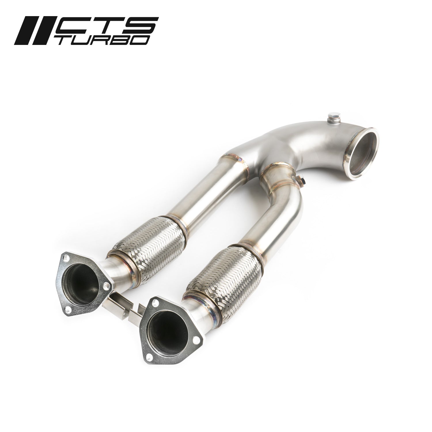 CTS Turbo Race Catless Downpipe - 2018+ Audi 8V/8Y RS3/Audi 8S TTRS 2.5T EVO - STREETUNED