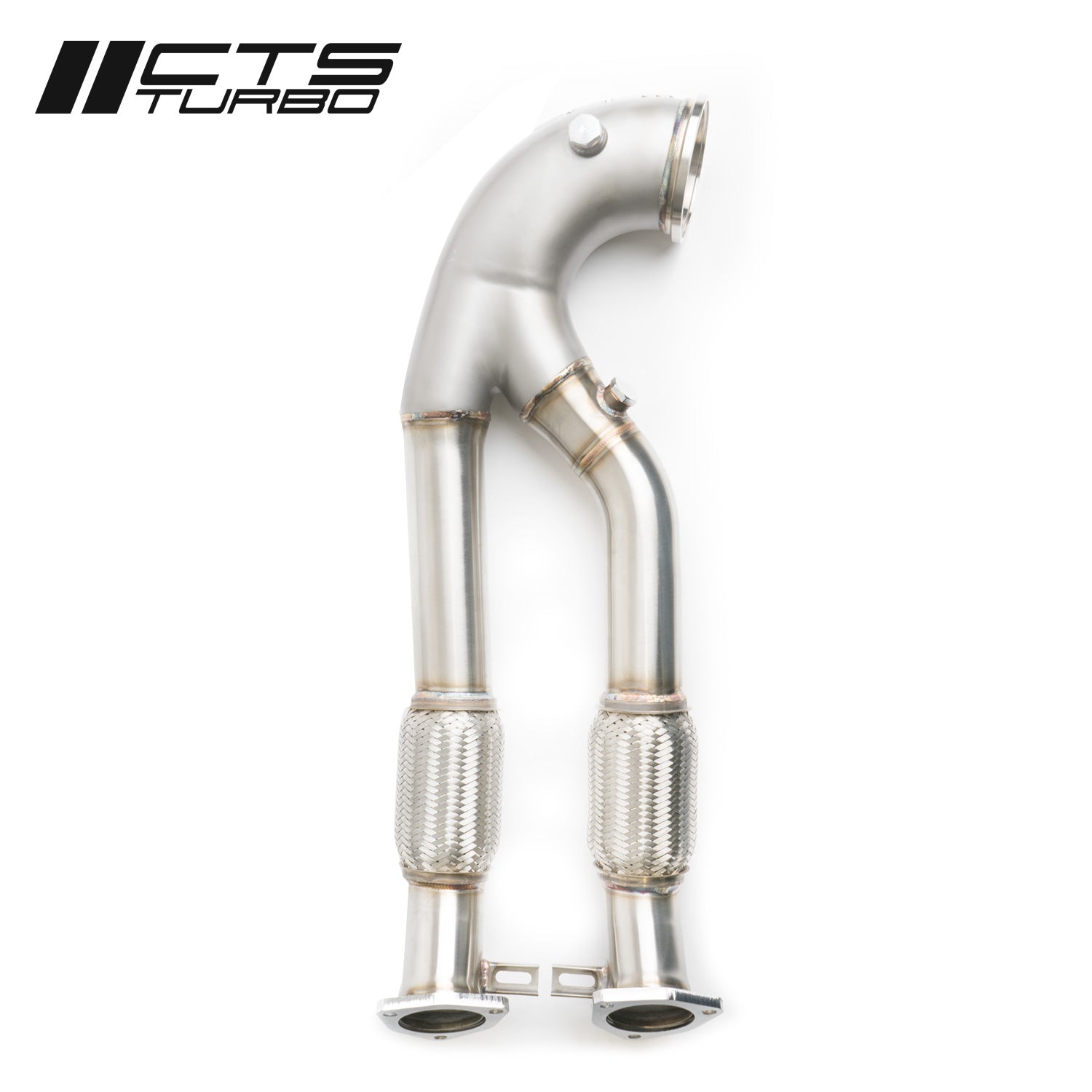 CTS Turbo Race Catless Downpipe - 2018+ Audi 8V/8Y RS3/Audi 8S TTRS 2.5T EVO - STREETUNED