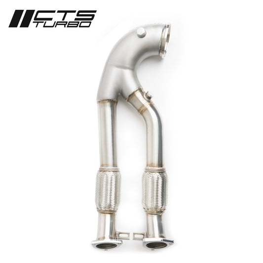 CTS Turbo Race Catless Downpipe - 2018+ Audi 8V/8Y RS3/Audi 8S TTRS 2.5T EVO - STREETUNED