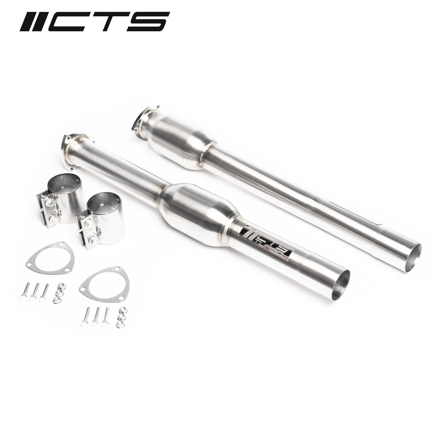 CTS Turbo Performance Catted Midpipes- 2018+ Audi 8V/8Y RS3/Audi 8S TTRS 2.5T EVO - STREETUNED