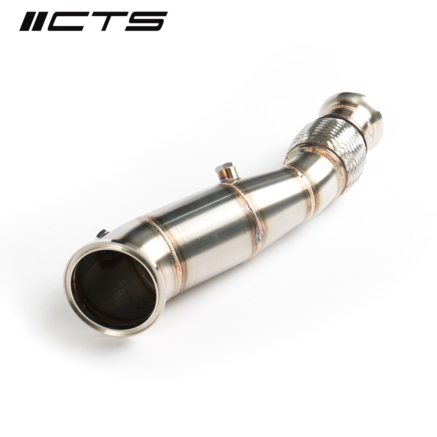 CTS Turbo High-Flow Catted Downpipe - 2016-2020 BMW F2X/F3X/G20/G30 230i/330i/430i/530i & xDrive/Toyota GR Supra 2.0T - STREETUNED
