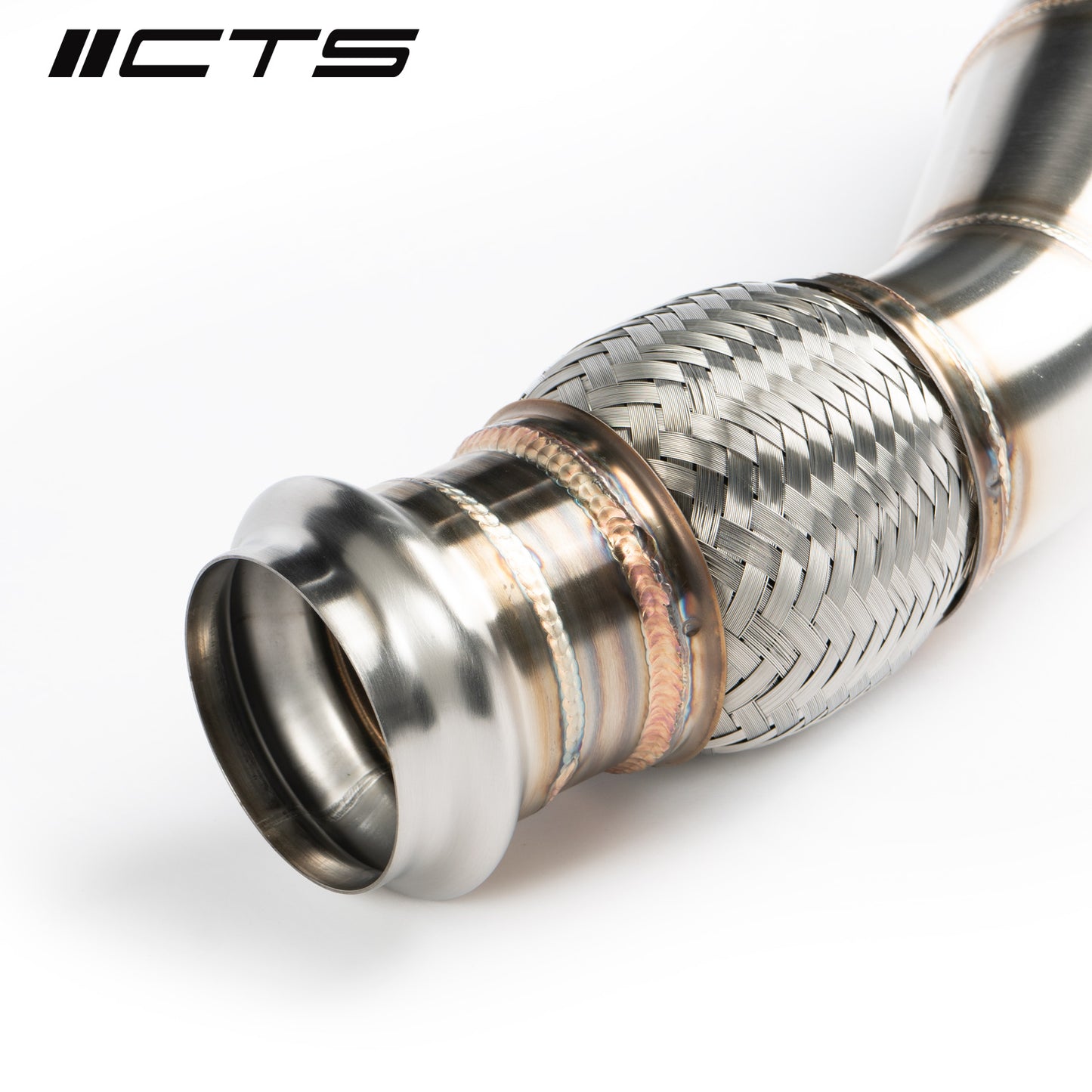 CTS Turbo High-Flow Catted Downpipe - 2016-2020 BMW F2X/F3X/G20/G30 230i/330i/430i/530i & xDrive/Toyota GR Supra 2.0T - STREETUNED