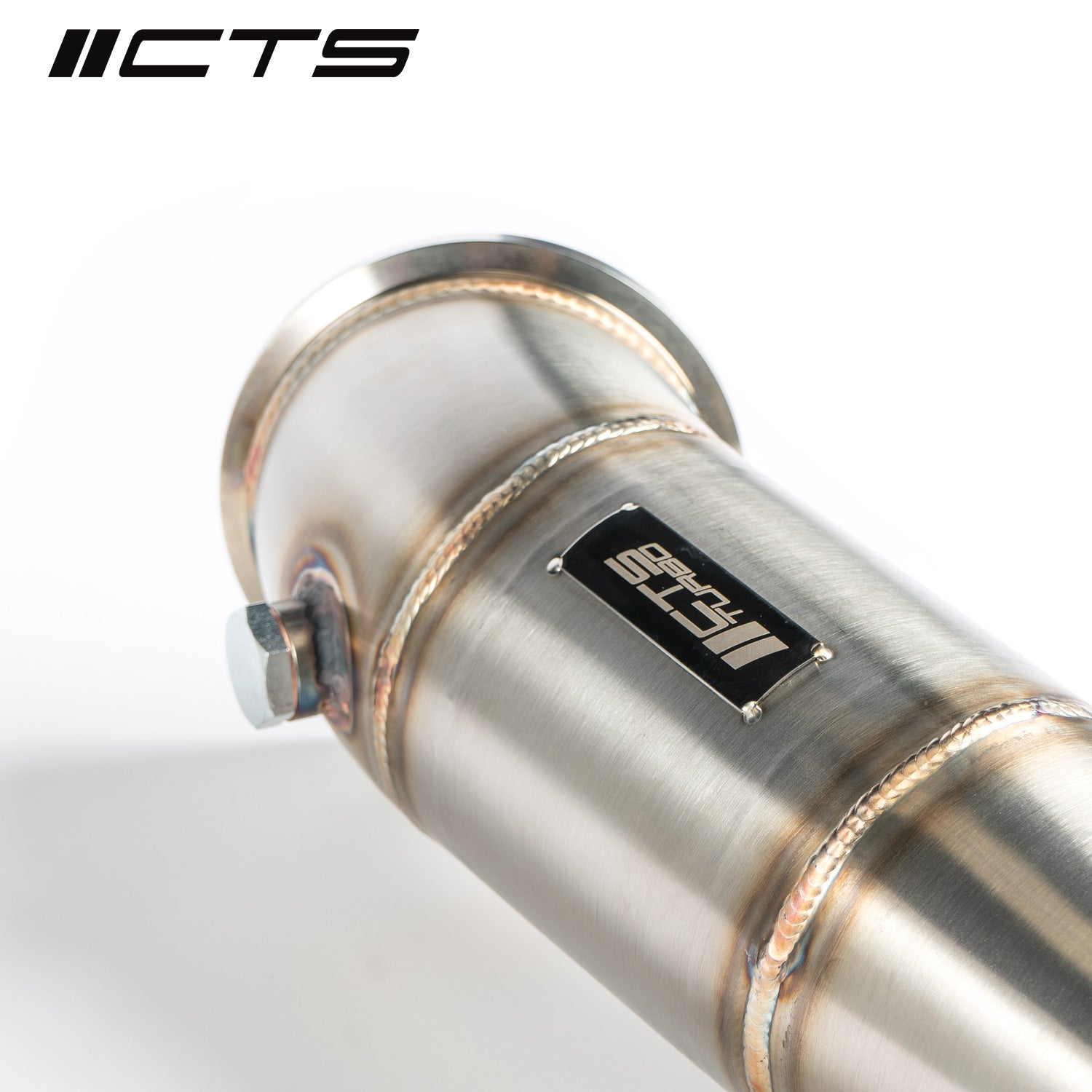 CTS Turbo High-Flow Catted Downpipe - 2016-2020 BMW F2X/F3X/G20/G30 230i/330i/430i/530i & xDrive/Toyota GR Supra 2.0T - STREETUNED