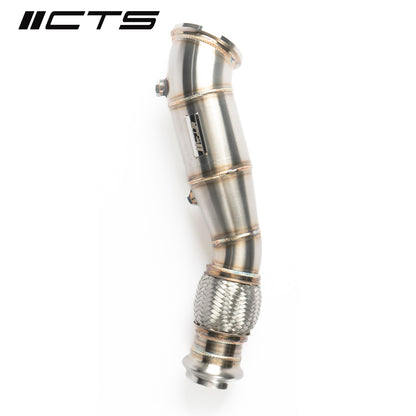 CTS Turbo High-Flow Catted Downpipe - 2016-2020 BMW F2X/F3X/G20/G30 230i/330i/430i/530i & xDrive/Toyota GR Supra 2.0T - STREETUNED