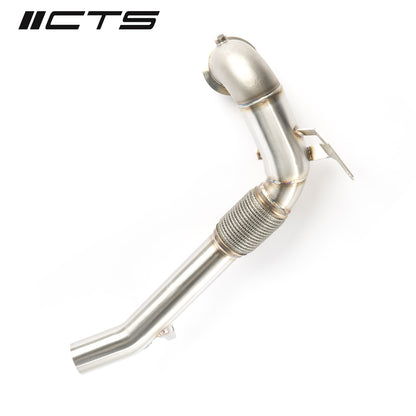 CTS Turbo EVO4 Race Downpipe - 2022+ Volkswagen MK8 Golf R/Audi 8Y S3 - STREETUNED