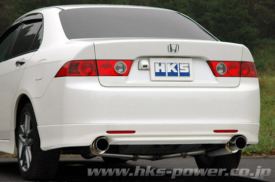 HKS silent Hi-Power Exhaust - 2002-2008 Honda Accord Euro R