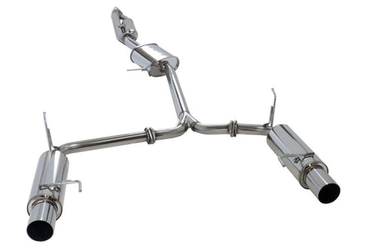 HKS silent Hi-Power Exhaust - 2002-2008 Honda Accord Euro R