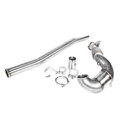 IE MQB VW MK7/MK7.5 GTI, Golf, & Audi A3 Performance Cast Downpipe (FWD) - T1 Motorsports