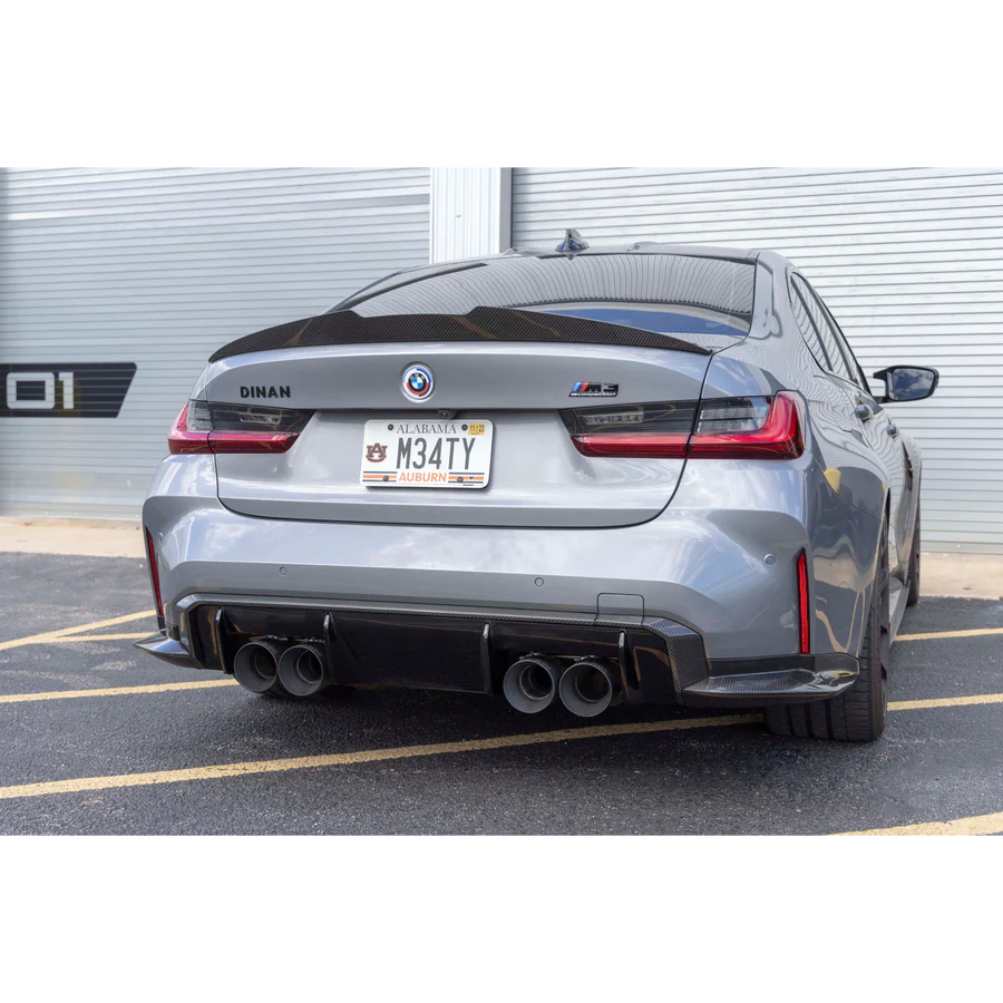 Dinan Carbon Fiber Rear Diffuser Surround - 2021-2024 BMW G80 M3/G82 M4 - STREETUNED