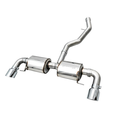 AWE Tuning Touring Edition Axleback Exhaust with Chrome Silver Tips - 2019-2024 BMW G2X 330i / 2021-2024 BMW G2X 430i Base - STREETUNED