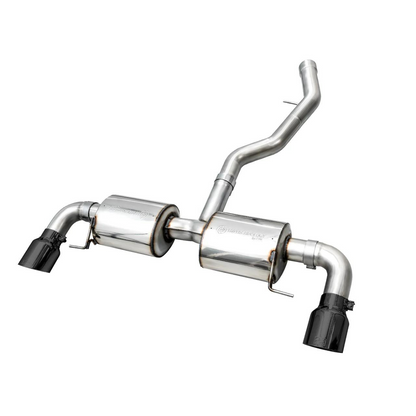 AWE Tuning Touring Edition Axleback Exhaust with Diamond Black Tips - 2019-2024 BMW G2X 330i / 2021-2024 G2X BMW 430i Base - STREETUNED