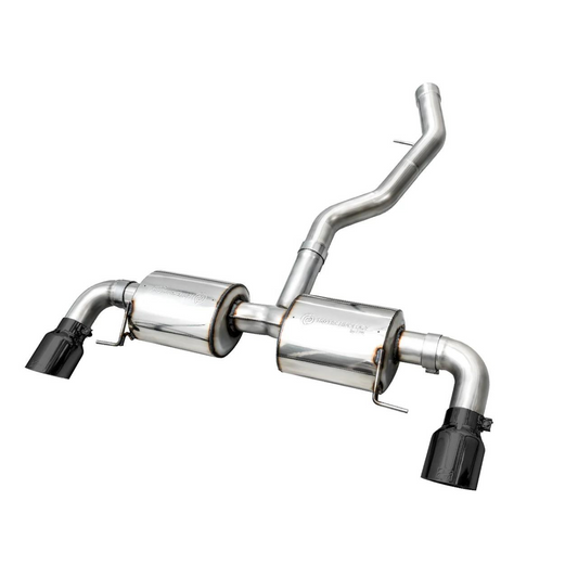 AWE Tuning Touring Edition Axleback Exhaust with Diamond Black Tips - 2019-2024 BMW G2X 330i / 2021-2024 G2X BMW 430i Base - STREETUNED