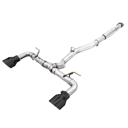 AWE Tuning Track Edition Catback Exhaust with Diamond Black Tips - 2022-2024 Subaru BRZ/Toyota GR86/Toyota 86 - STREETUNED