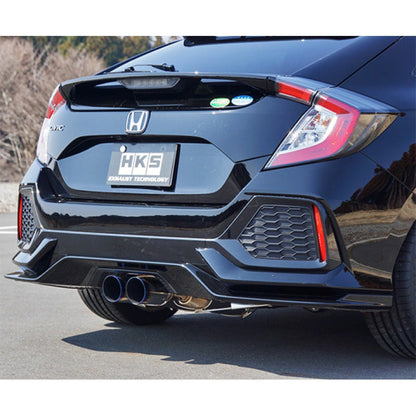 HKS Legamax Premium Exhaust System - 2017-2021 Honda FK7 Civic Hatchback