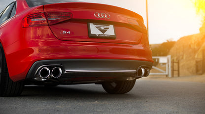 AWE Tuning Touring Edition Exhaust System With Chrome Silver Tips (102mm) - 2013-2016 Audi B8.5 S4 3.0T - STREETUNED