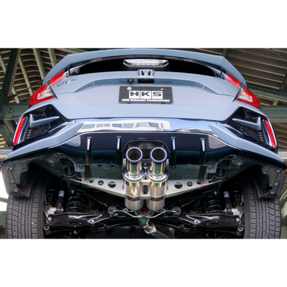HKS Hi-Power Exhaust SPEC-L2 - 2017-2021  Honda Civic
