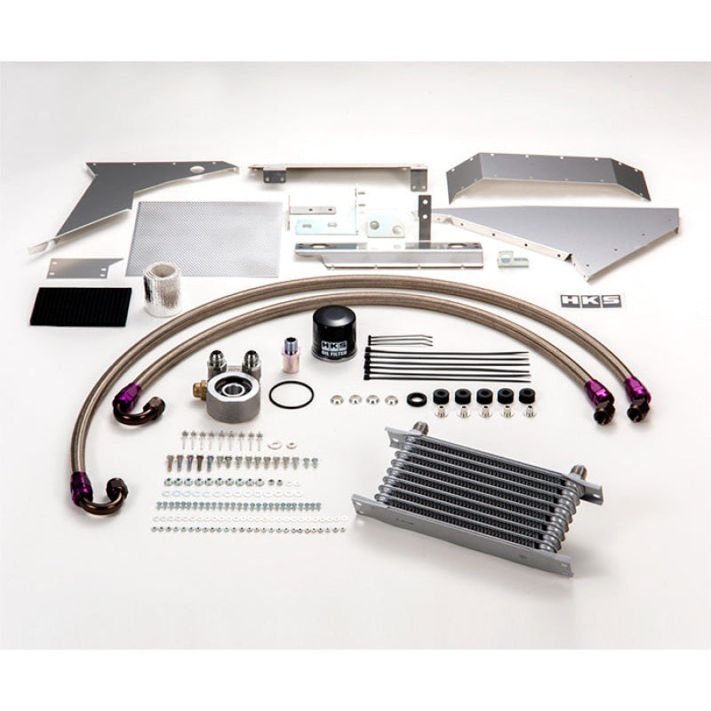HKS Oil Cooler Kit - 2017-2021 Honda FK8 Civic Type R