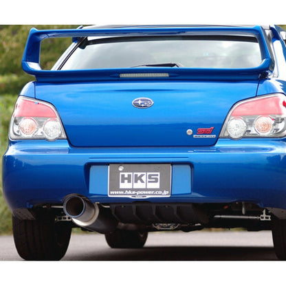 HKS Hi-Power Spec R Exhaust - 2004-2007 Subaru WRX STI