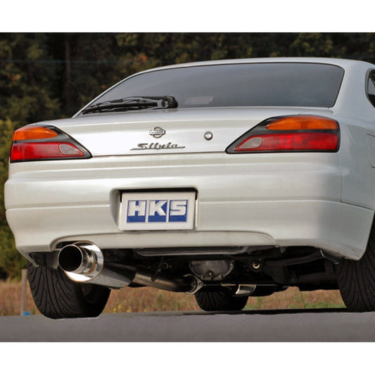 HKS Silent Hi-Power Exhaust System - 1999-2002 Nissan S15 Silvia