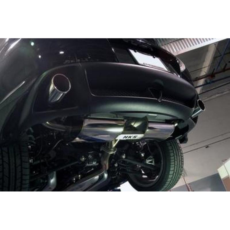 HKS Legamax Catback Exhaust - 2003-2006 Mazda RX-8