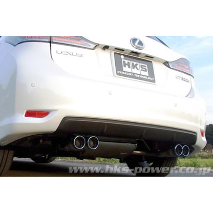 HKS Legamax Premium Exhaust System - 2011-2017 Lexus CT300h