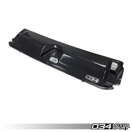 034 Motorsport Carbon Fiber Radiator Support Cover, B9 A4/S4 - T1 Motorsports