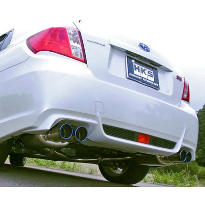 HKS Legamax Premium Exhaust System - 2011-2014 Subaru WRX/WRX STI