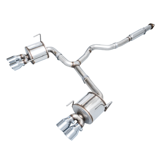 AWE Tuning Touring Edition Exhaust with Chrome Silver Tips - 2022-2024 Subaru WRX (VB) - STREETUNED