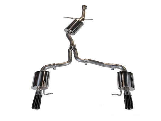AWE Tuning Touring Edition Exhaust With Dual Outlet Diamond Black Tips - 2010-2016 Audi B8 A5 2.0T - STREETUNED
