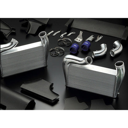 HKS R-Type Intercooler Kit with Shroud - 2009-2021 Nissan R35 GTR