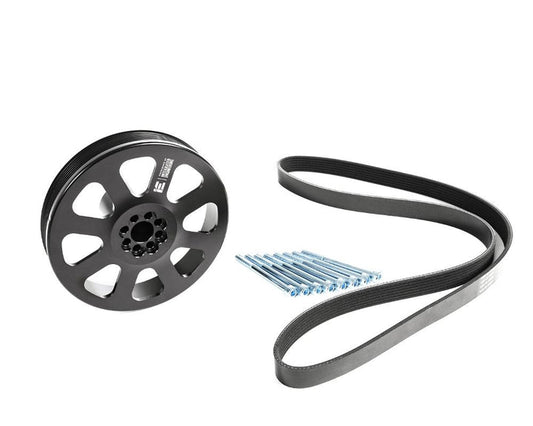 IE Audi 3.0T Crank Pulley Upgrade Kit | Fits B8 S4, S5, C7 A7, A6, SQ5, Q5, Q7 - T1 Motorsports