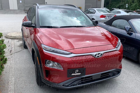 Rho-Plate V2 License Pate Relocator - 2019-2022 Kia Kona EV